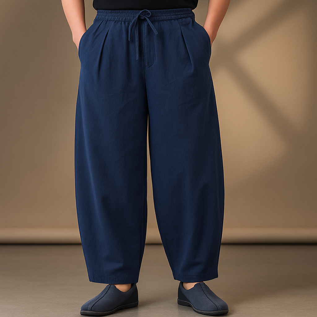 Camden Wide-Leg Linen Pants