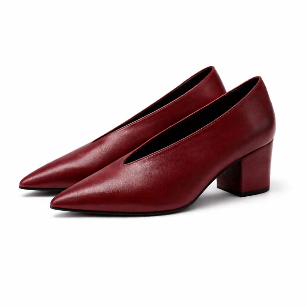 Savona Genuine Leather Heels