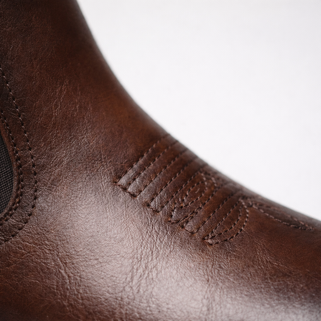 Montari Genuine Leather Chelsea Boots