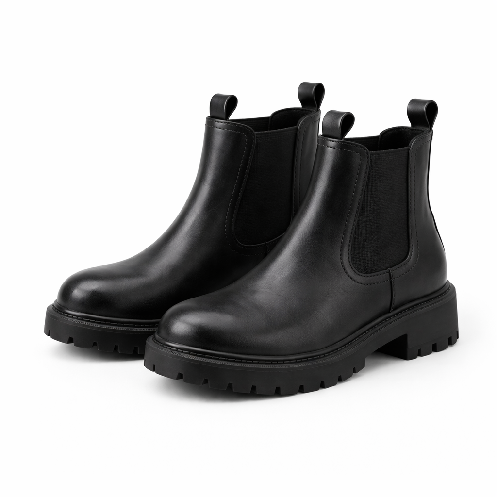 Savina Genuine Leather Chelsea Boots