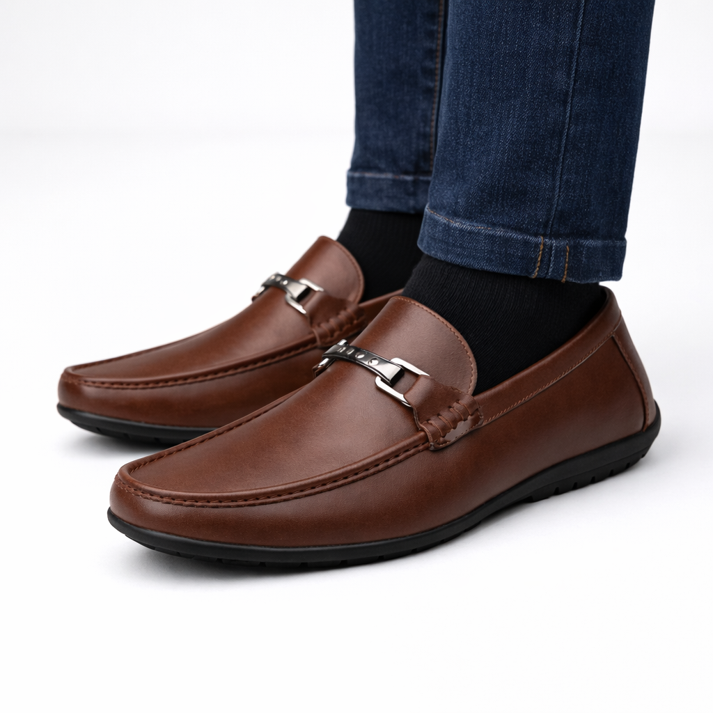 Montari Genuine Leather Loafers