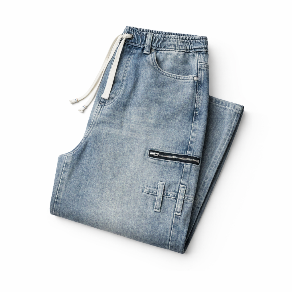 Camden Relaxed Drawstring Jeans