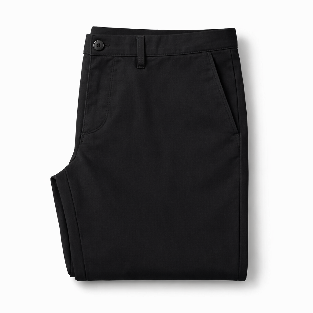 Harrison Cotton Slim-Fit Trousers