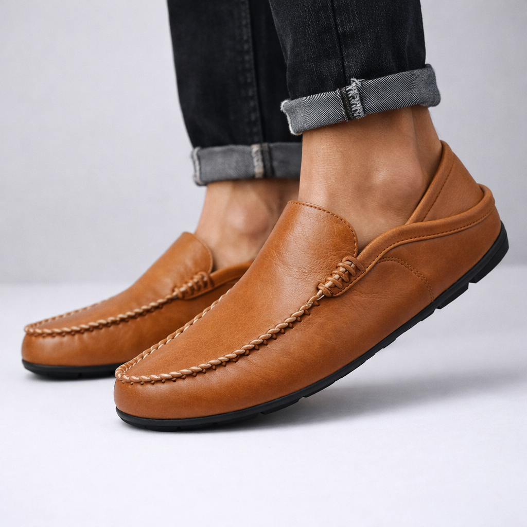 Montari Genuine Leather Loafers