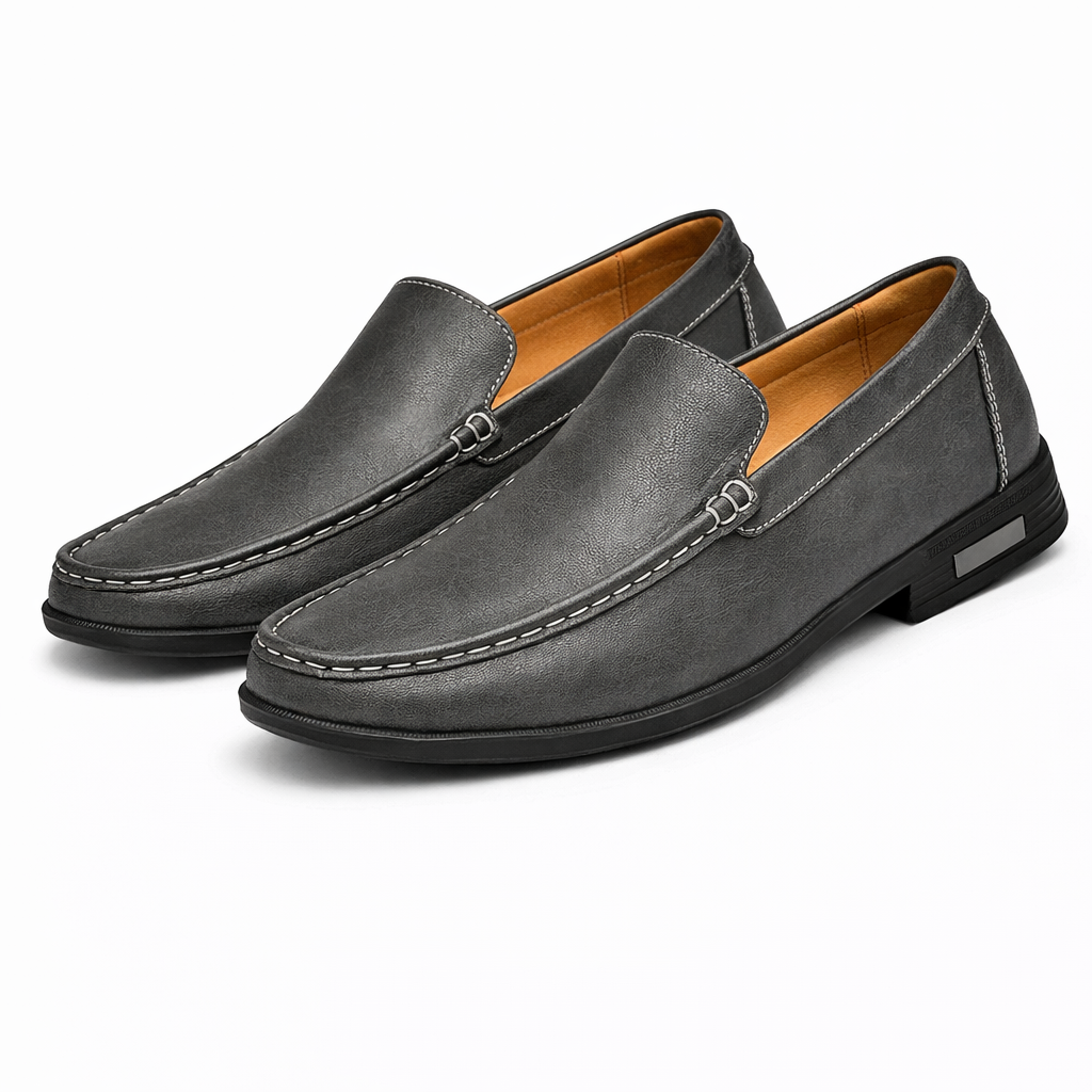 Savino Leather Loafers