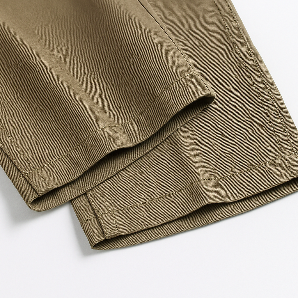 Montari Slim-Fit Cotton Pants