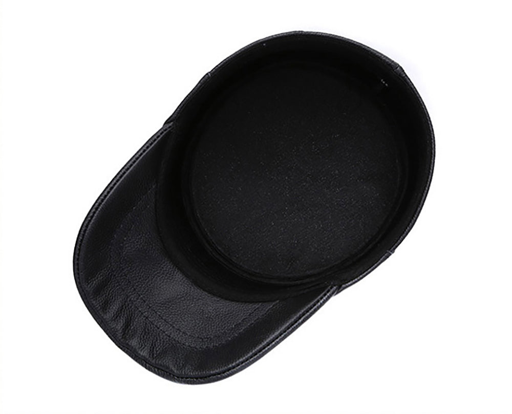 Montari Genuine Leather Cap