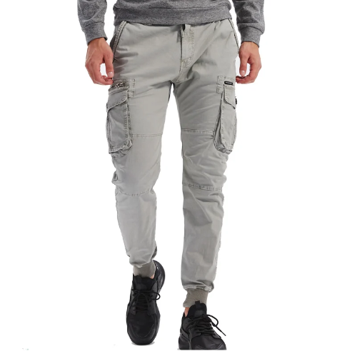 Harrison Cotton Cargo Drawstring Pants