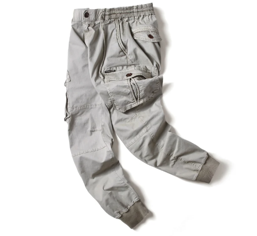 Harrison Cotton Cargo Drawstring Pants