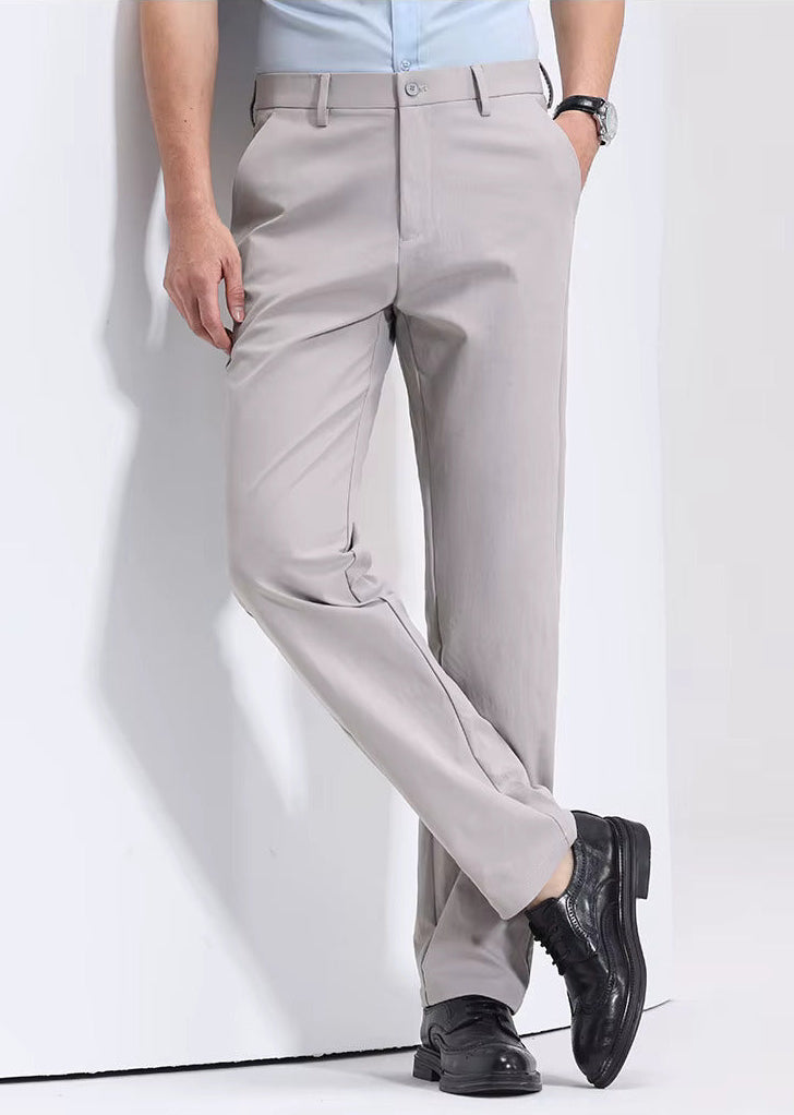 Montari Slim-Fit Cotton Pants