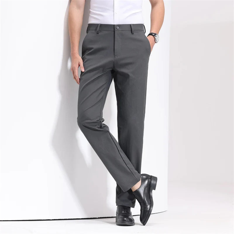 Montari Slim-Fit Cotton Pants