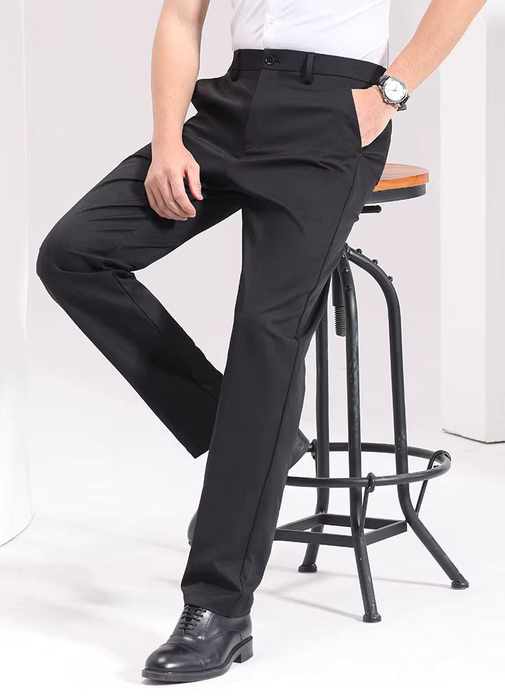 Montari Slim-Fit Cotton Pants