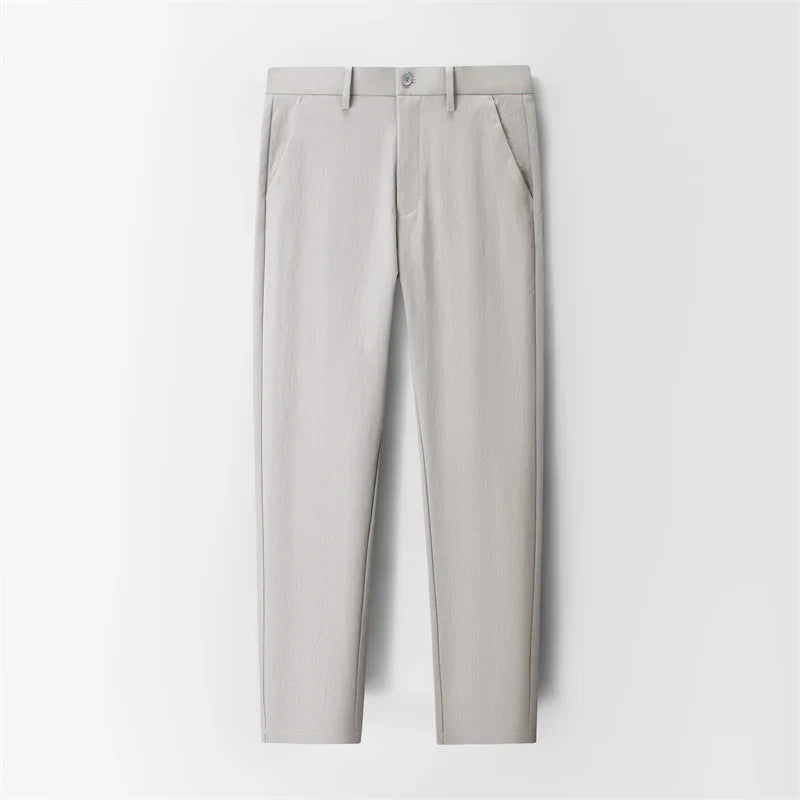 Montari Slim-Fit Cotton Pants