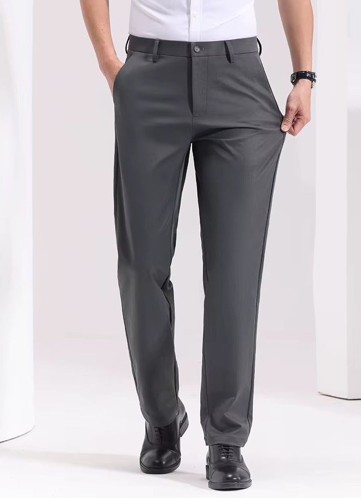 Montari Slim-Fit Cotton Pants