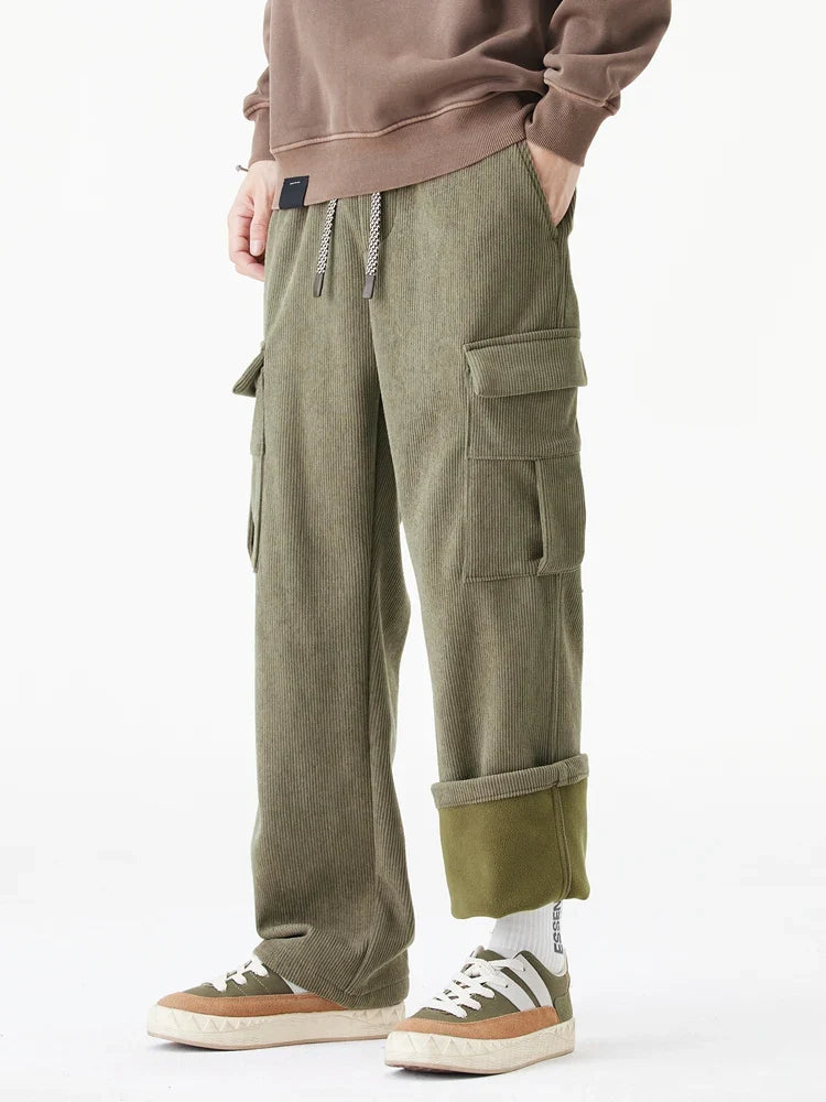 Harrison Corduroy Cargo Pants