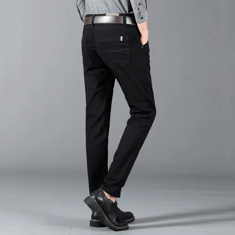 Montari Slim Fit Cotton Pants