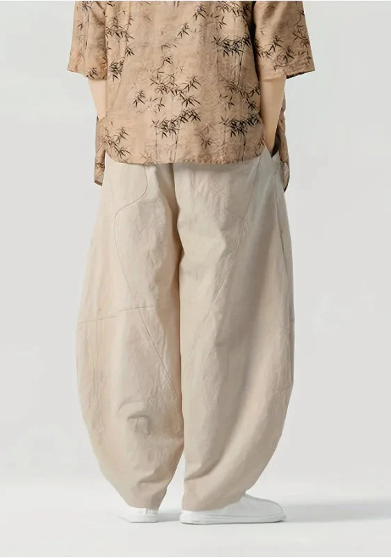 Camden Wide-Leg Cotton Pants