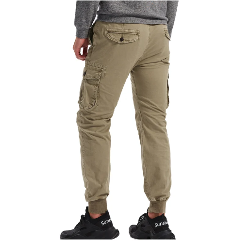 Harrison Cotton Cargo Drawstring Pants