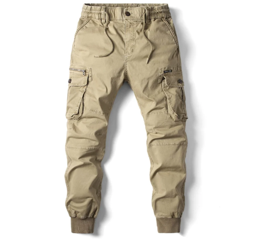 Harrison Cotton Cargo Drawstring Pants