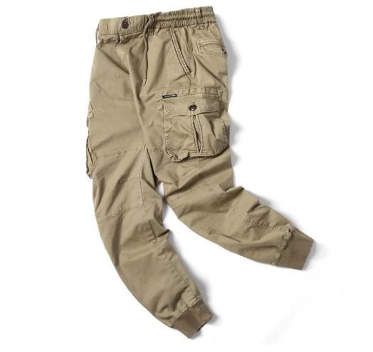 Harrison Cotton Cargo Drawstring Pants