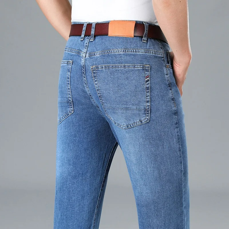 Brennan Stretch Slim Fit Tapered Denim Jeans