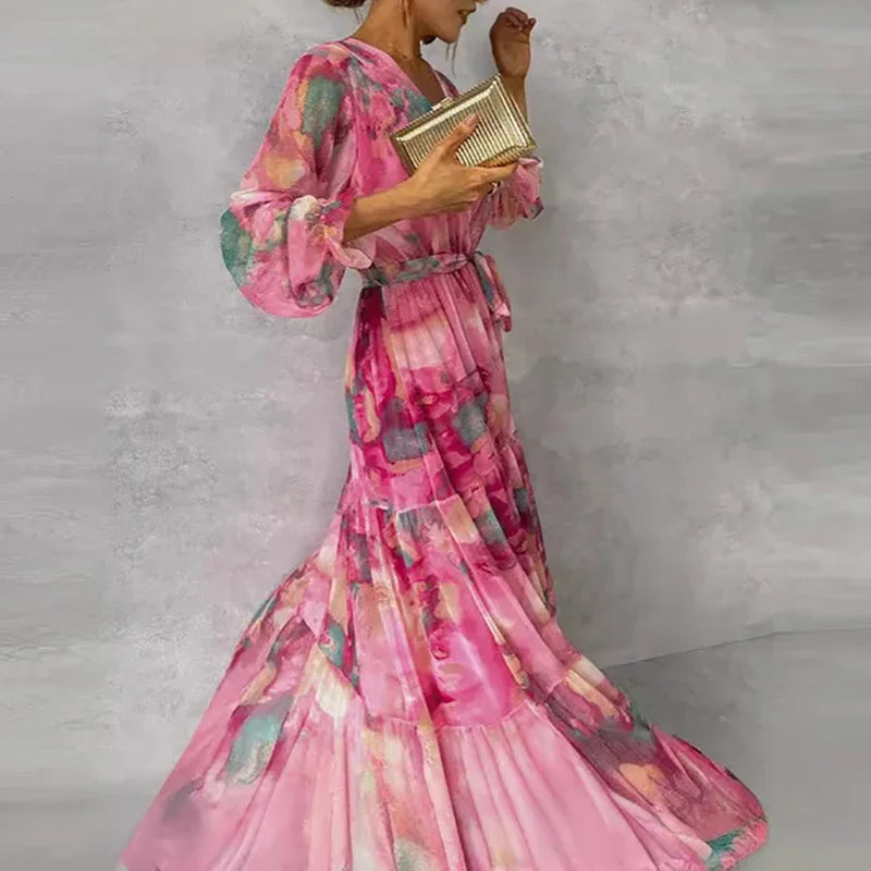Floral Maxi Dress – Women's Summer Dress