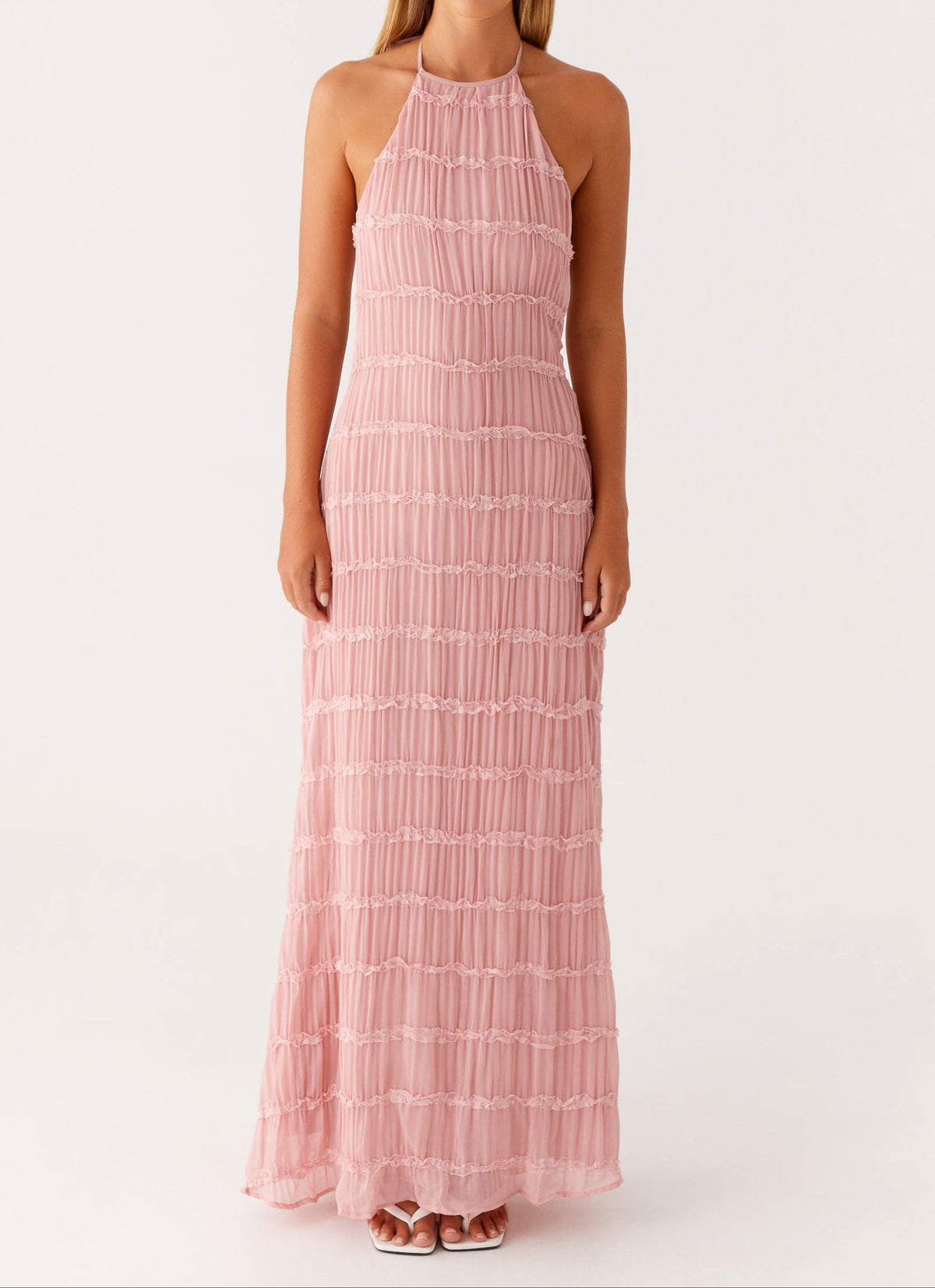 Halter Maxi Dress – Women's Evening Dress