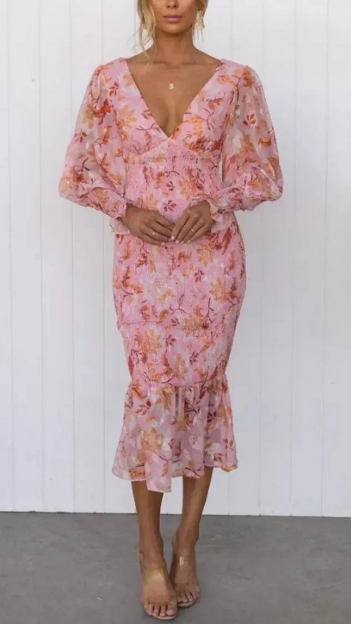 Floral Maxi Dress – Women's Evening Dress
