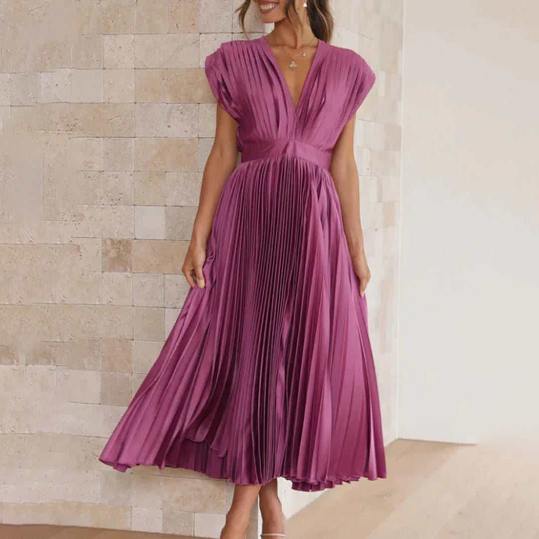 Flowy Midi Dress – Women's Wedding Guest Dress