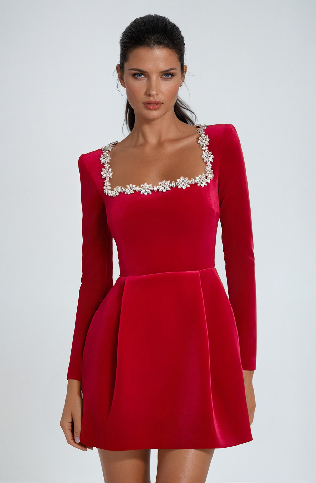 Long Sleeve Mini Dress – Women's Cocktail Dress