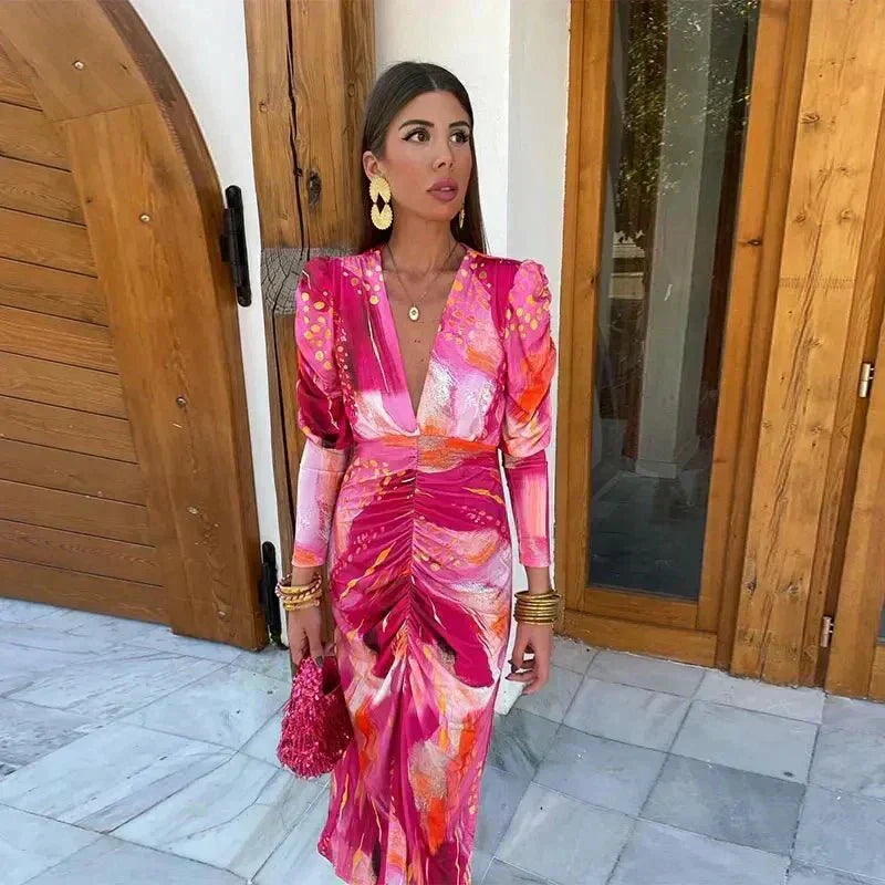 Wrap Maxi Dress – Women's Summer Dress