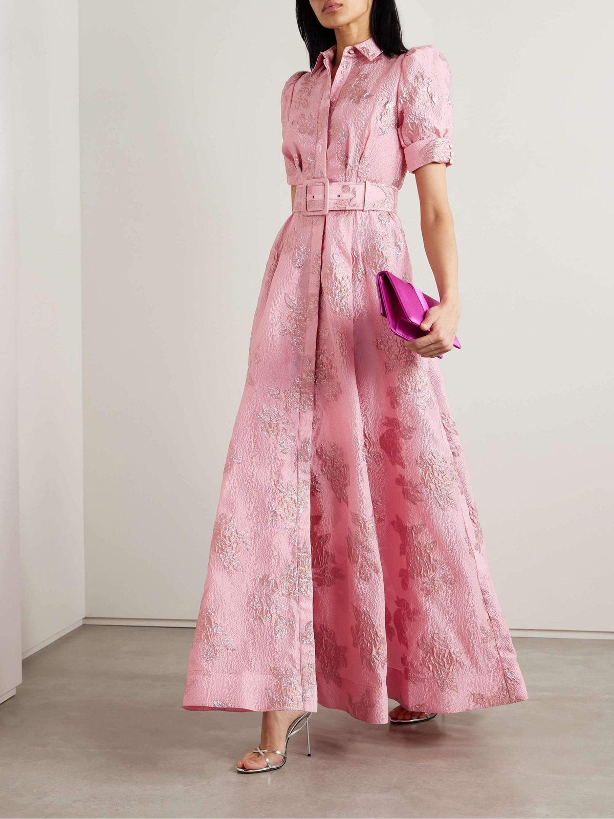 Vintage High-Waist Midi Dress – Women's Cocktail Dress