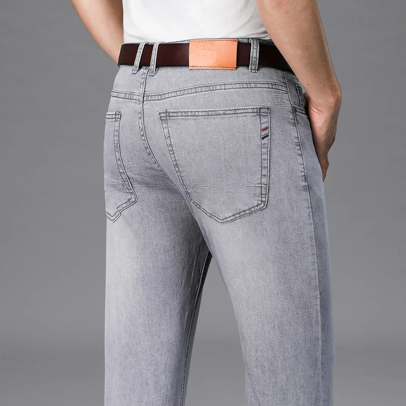 Brennan Stretch Slim Fit Tapered Denim Jeans