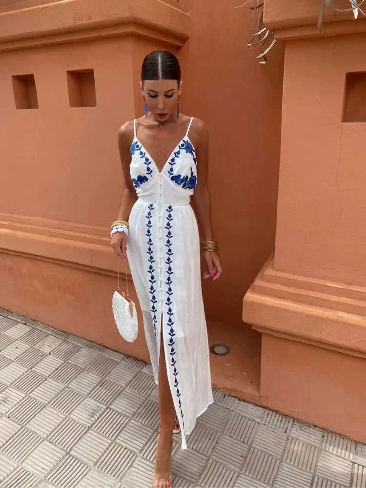 Floral Midi Dress – Women's Wedding Guest Dress