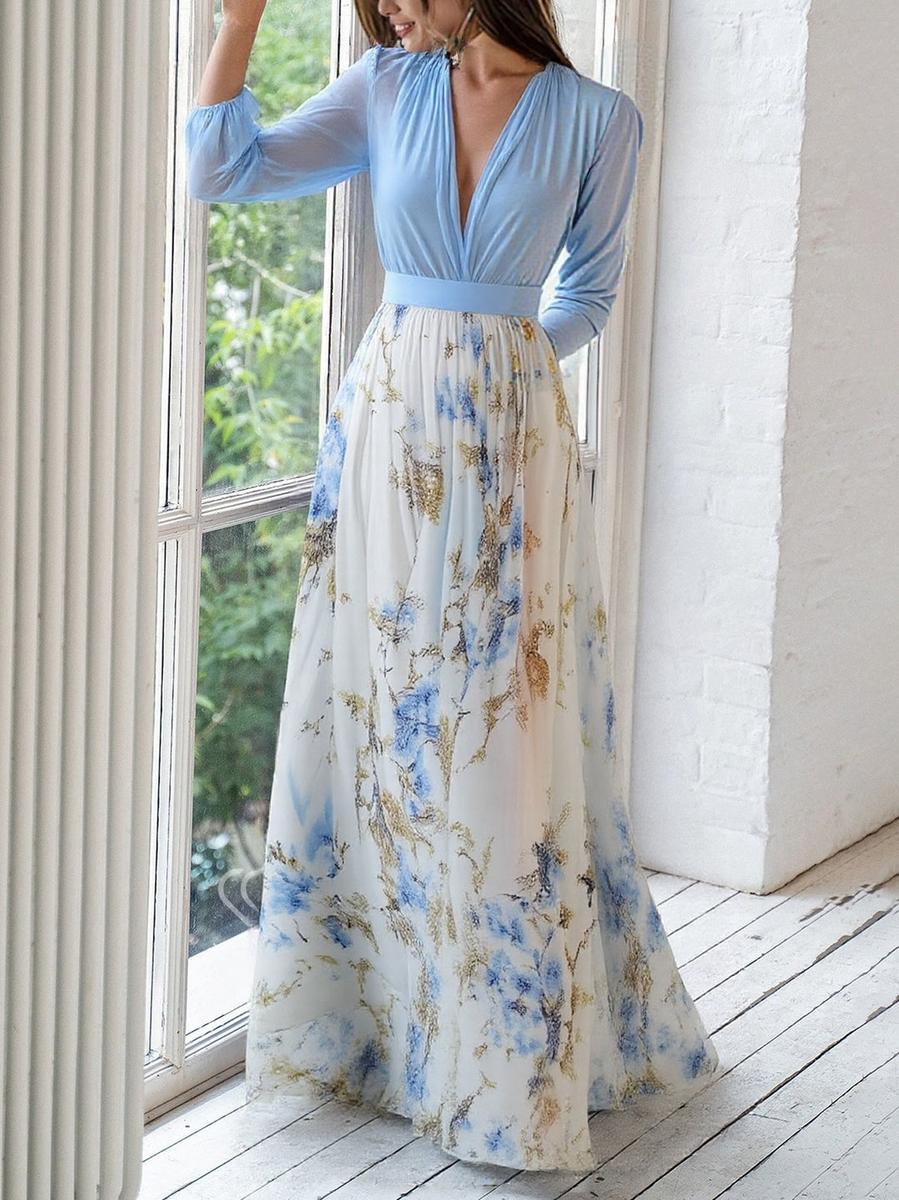 Floral Maxi Dress – Women's Summer Dress | Kelli