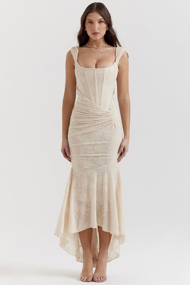 Lace Bodycon Maxi Dress – Women's Evening Dress