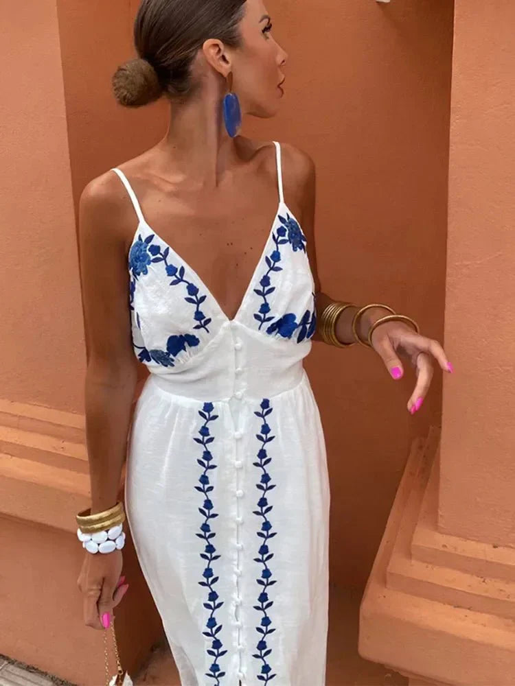 Floral Midi Dress – Women's Wedding Guest Dress