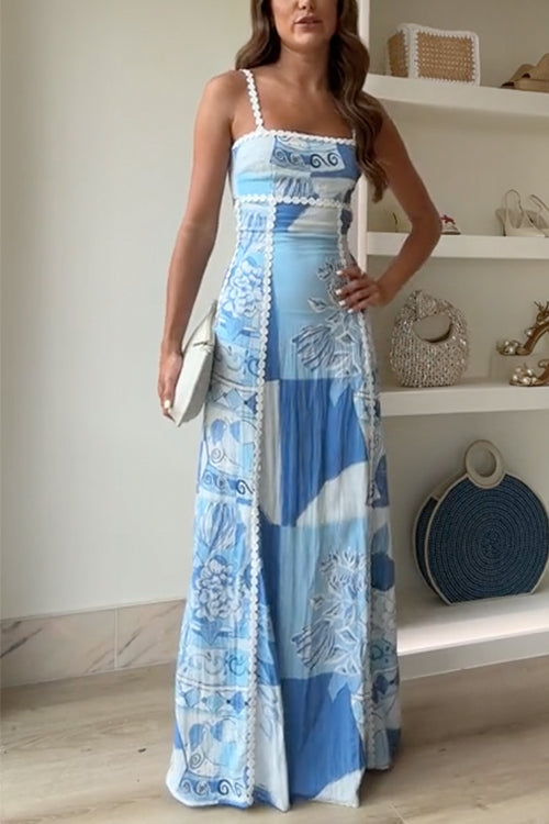 Bow-Back Maxi Dress – Women's Summer Dress