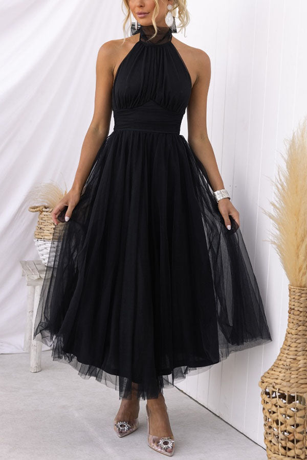 Tulle Midi Dress – Women's Wedding Guest Dress