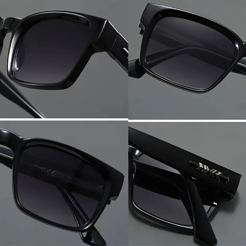 Men's Rectangular UV400 Sunglasses