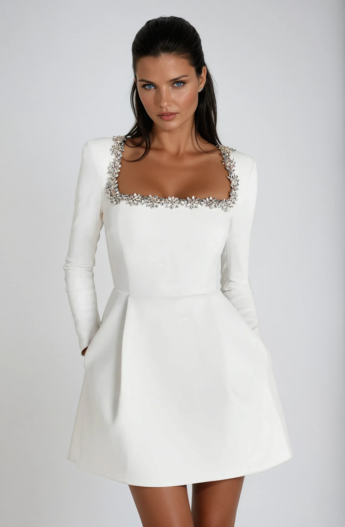 Long Sleeve Mini Dress – Women's Cocktail Dress