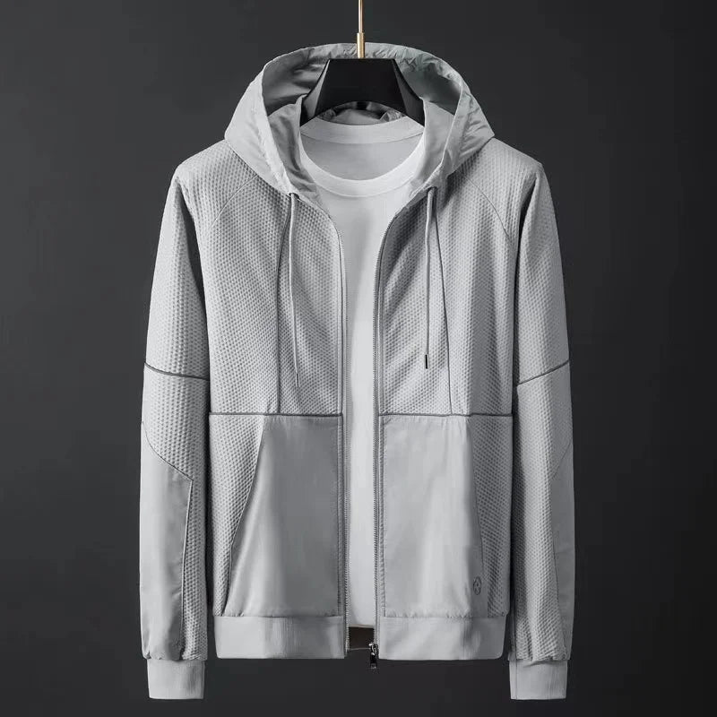 Men's Brushed Knit Tracksuit Set – 2 Piece