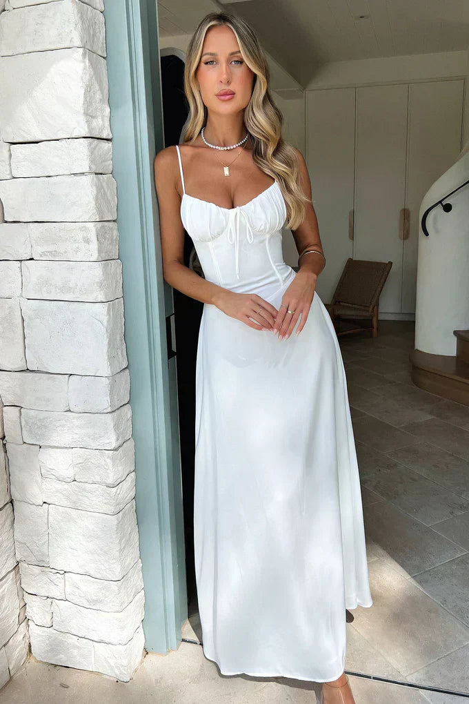Wrap Maxi Dress – Women's Wedding Guest Dress