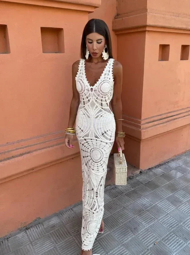 Wrap Midi Dress – Women's Summer Dress