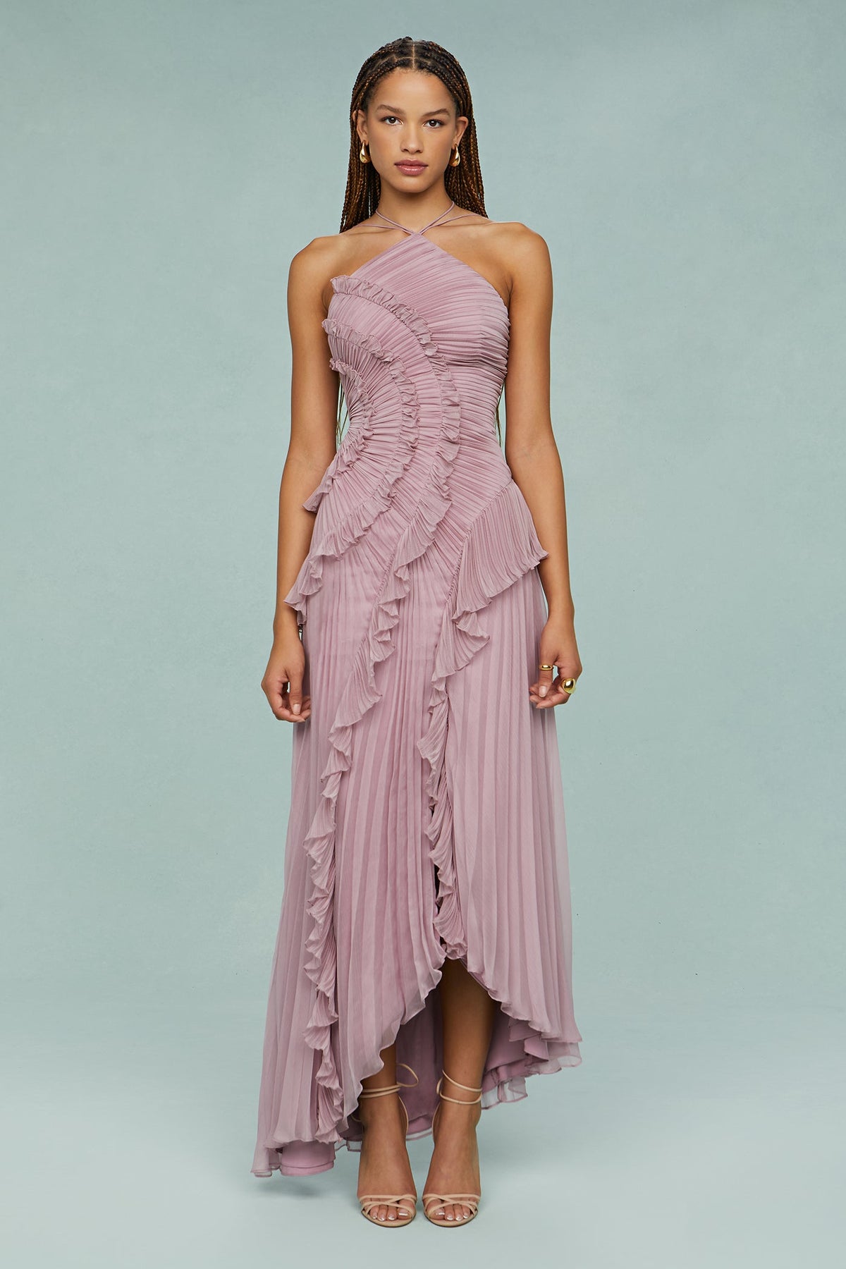 Halter Neck Maxi Dress – Women's Wedding Guest Dress | Estelle™