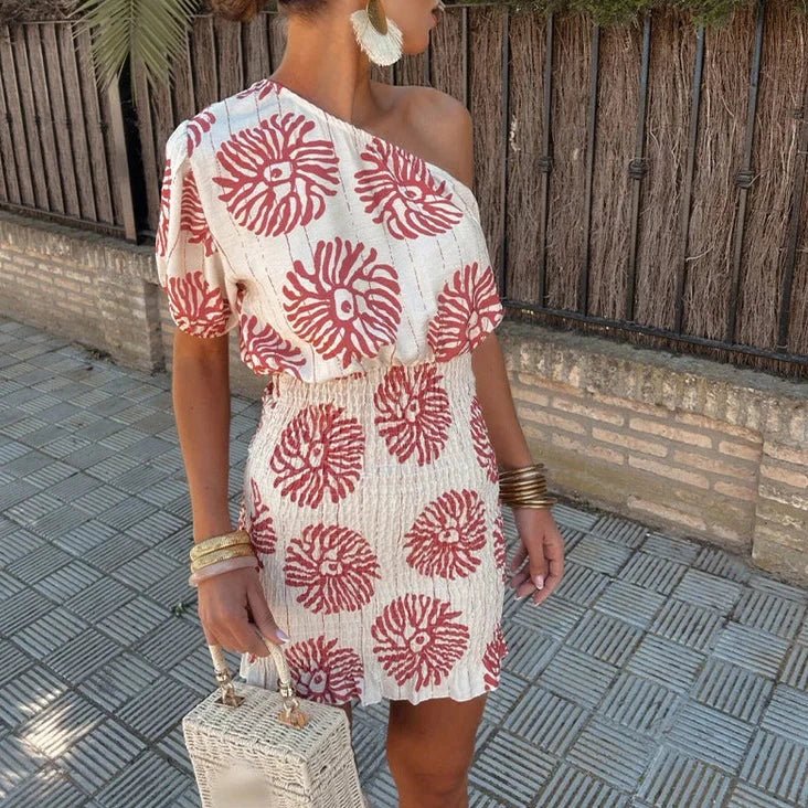 Floral Mini Dress – Women's Summer Dress