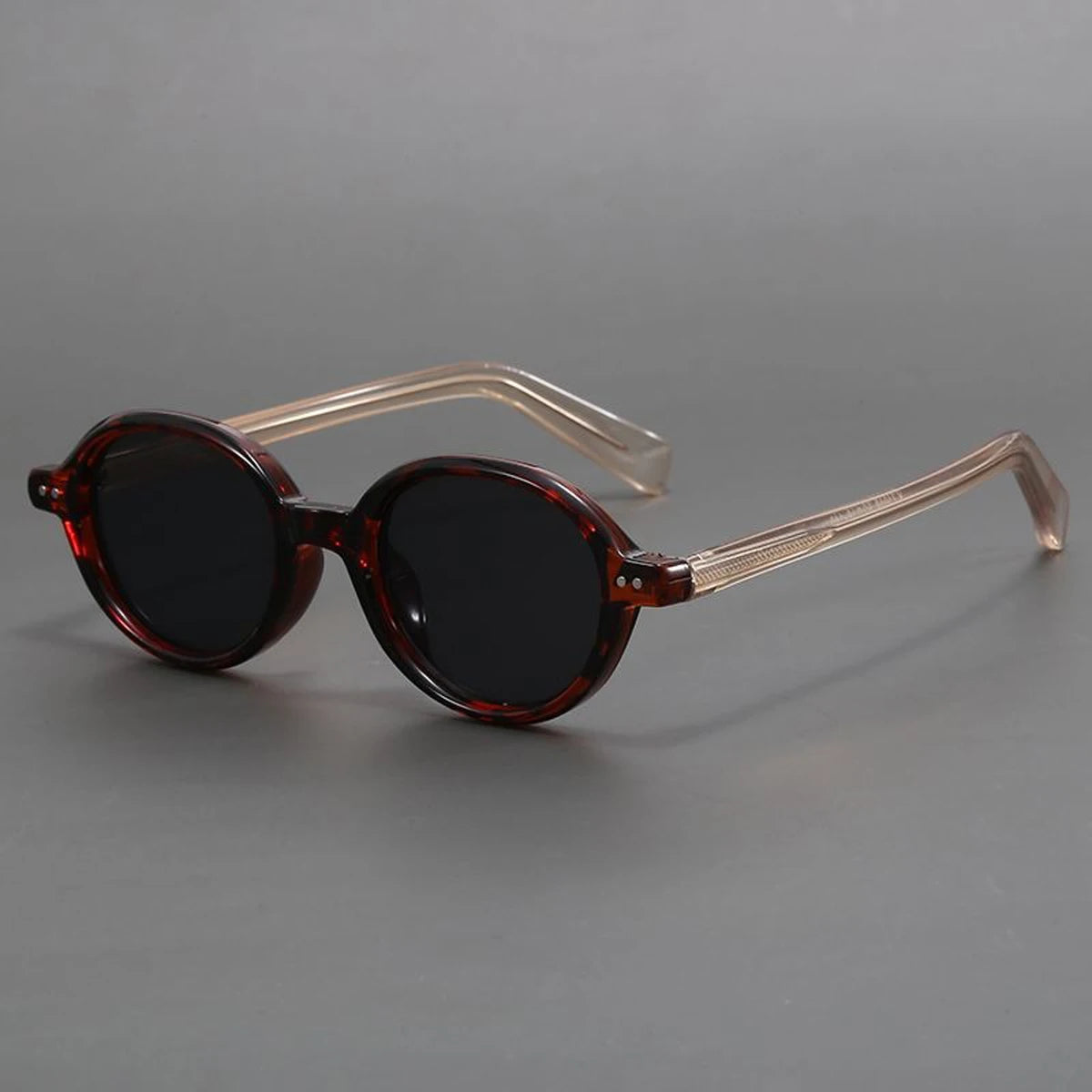 Men's Round Frame UV400 Sunglasses