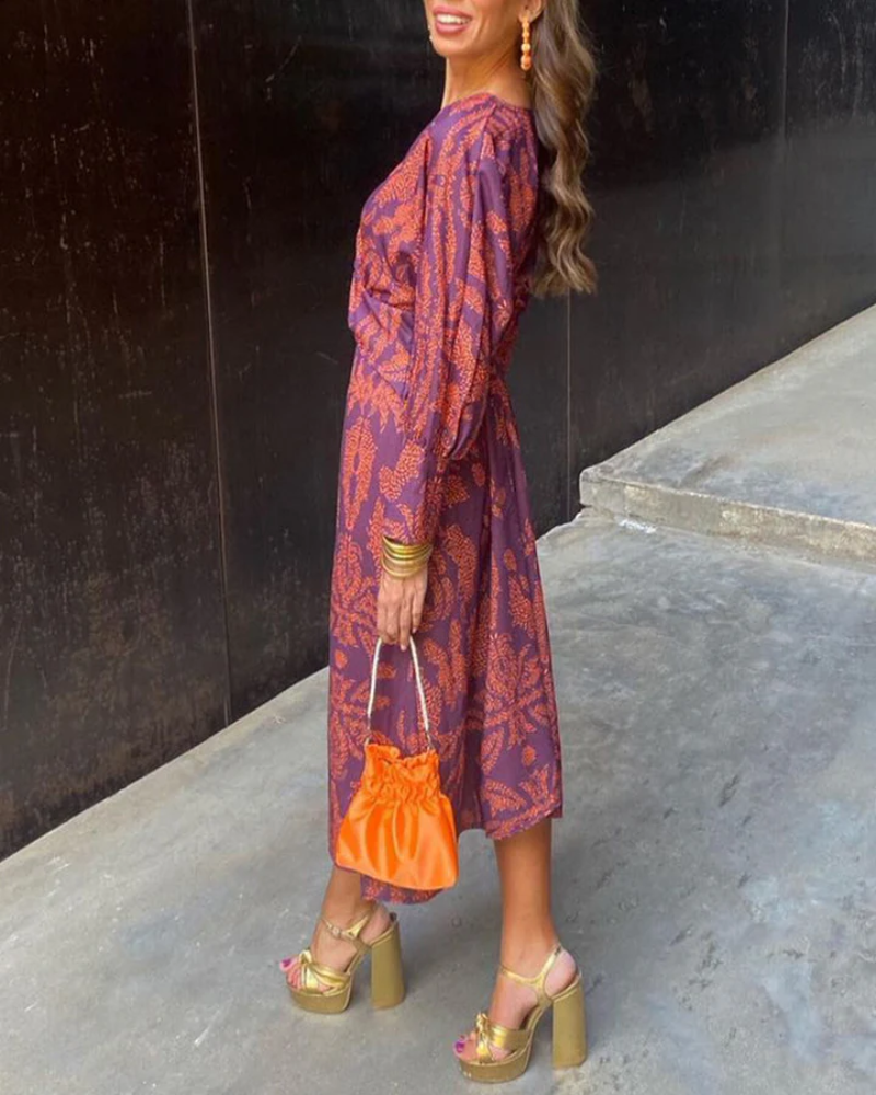 Long Sleeve Maxi Dress – Women's Formal Evening Dress