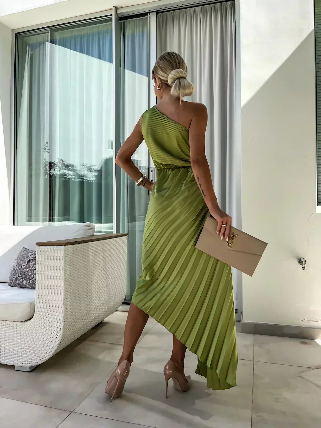 Floral Midi Dress – Women's Party Dress