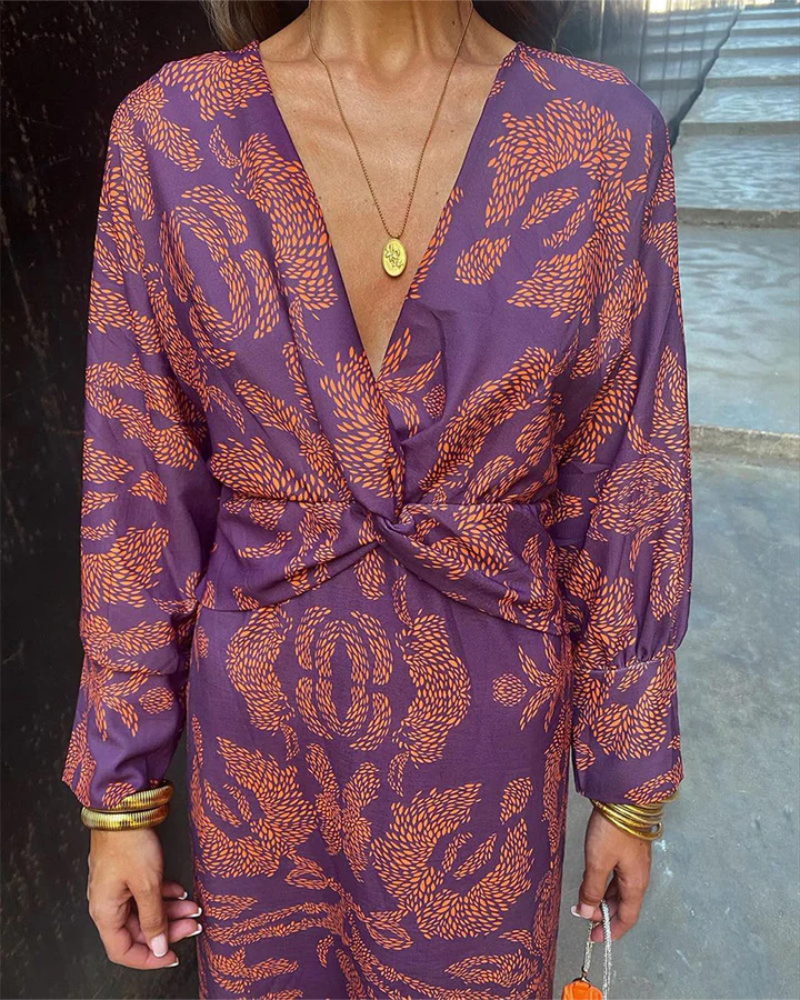 Long Sleeve Maxi Dress – Women's Formal Evening Dress